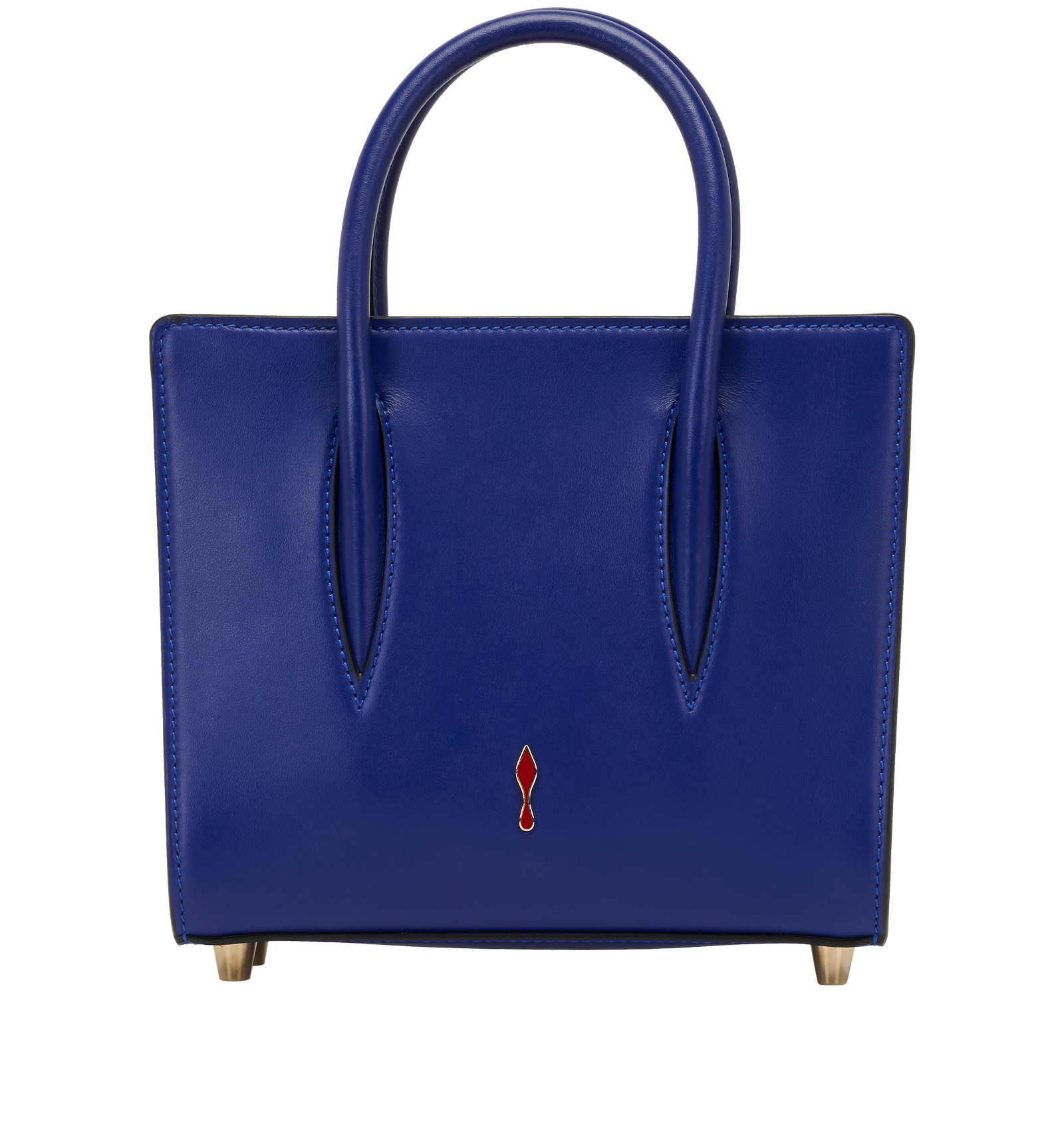 Mini Paloma Velour, &pound;750, Handbags, Blue, Leather/Suede, Back view